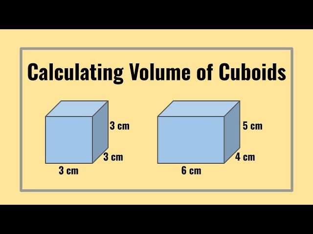 How to Calculate the Volume of Cuboids (Rectangular Prisms) thumbnail