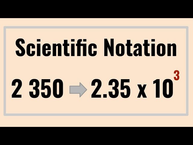 Scientific Notation – How It Works and Why We Use It thumbnail