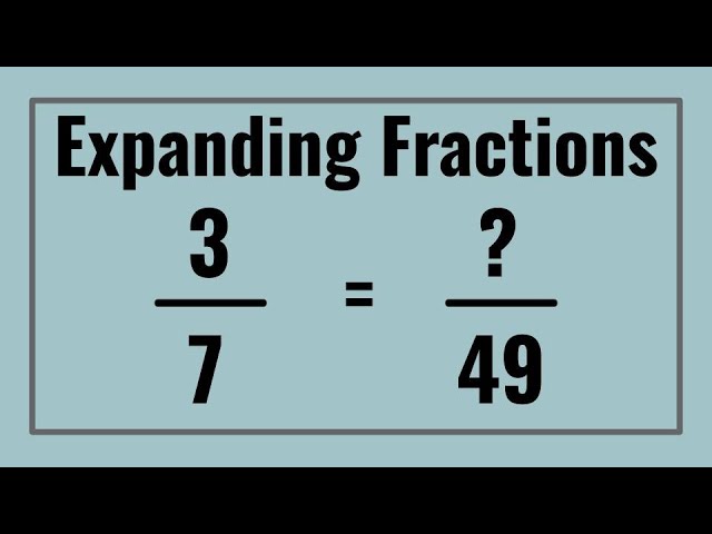 How to Expand Fractions (Concept Explained Clearly) thumbnail